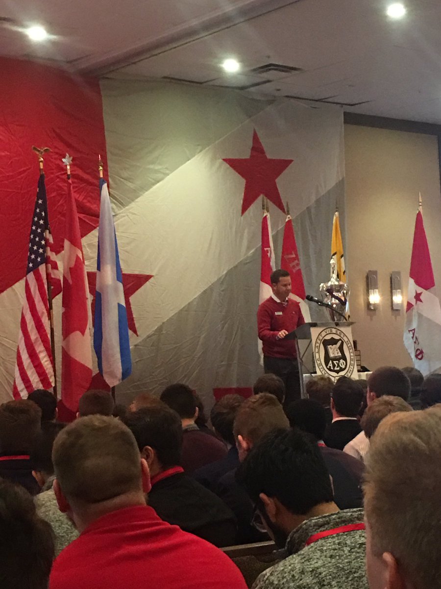 alphasigs_UNCP's tweet photo. CEO @gordyheminger farewell speech. The brothers have taken a lot from this weekend and the experience was great. Thank you Alpha Sig https://t.co/u1bDWj352x