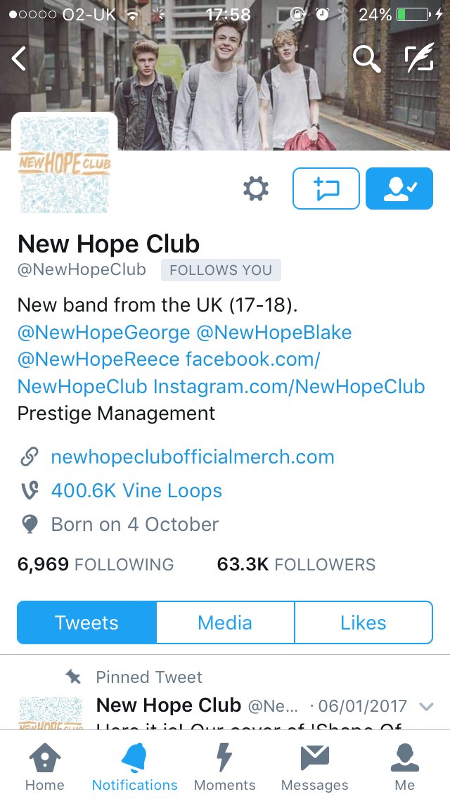 GIAAREMYPARENTS's tweet photo. Daddy's band followed me https://t.co/EHM7FApYz9