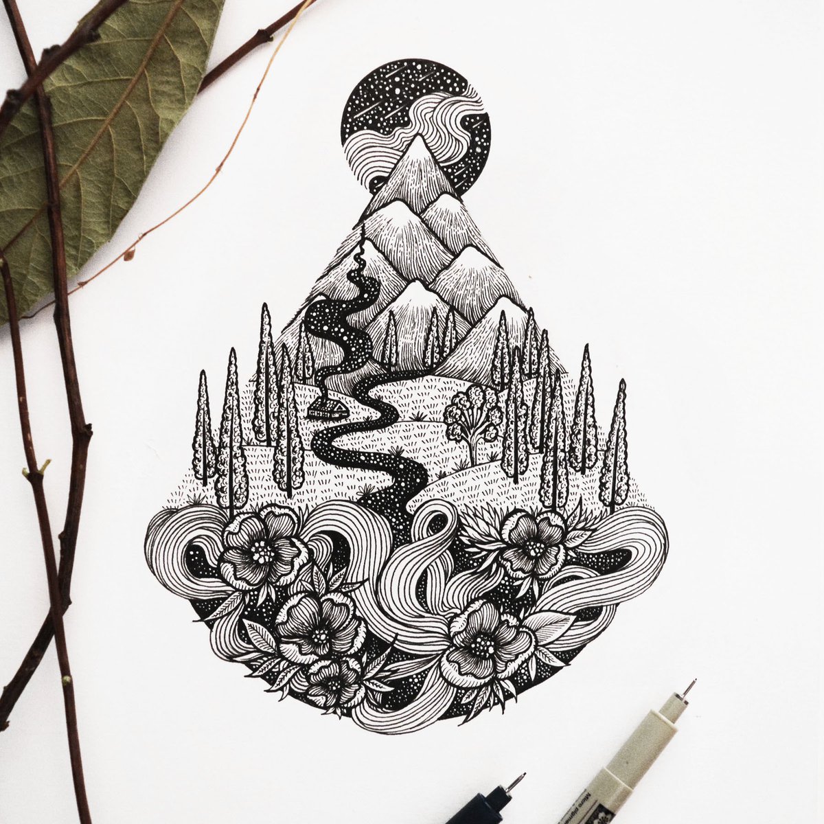 Menis Art On Twitter Feeling Inspired Illustration