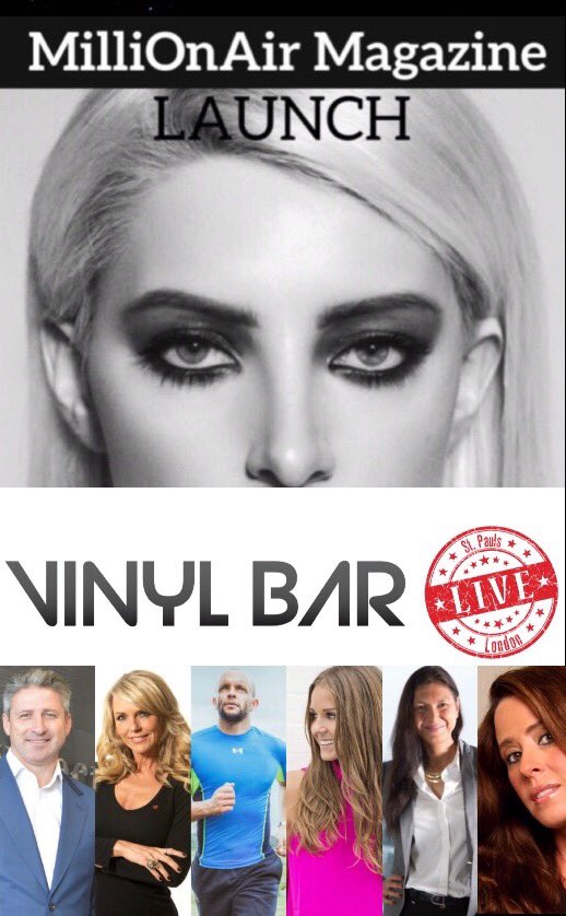 MOA Launch 31st Jan 7pm at @alfiebest33 's <a href="/VinylBar_StPaul/">Vinyl Bar St Pauls</a> Contact Millie <a href="/LoriRMixson/">Lori Mixson</a> @KellyAnnSchiavo <a href="/melaniejonespr/">MJ</a> <a href="/JonMars60073039/">Jon Marshall</a>