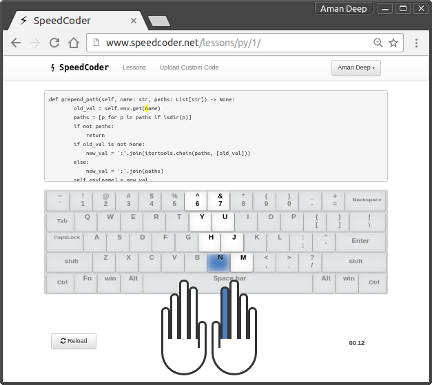 speed_coder's tweet image. Typing speed test for Programmers! speedcoder.net/lessons/