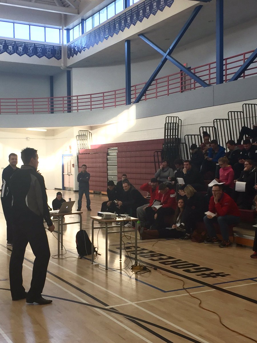 PGYVC's tweet photo. Enjoying the 2017 Volleyball BC Coaching Symposium @VolleyballBC @SFU_Volleyball @TWUSpartans @ubcmvb @UGAAthletics @CamosunChargers https://t.co/jXSv0LBzFV