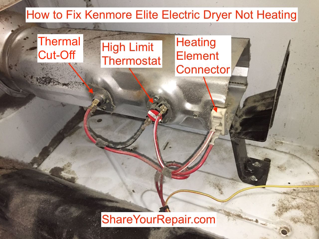John Mueller on X: &ldquo;How to Fix Kenmore Elite Electric Dryer Not 