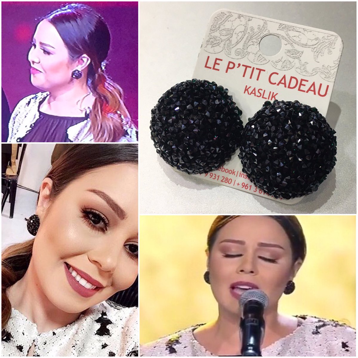 LePtitCadeau's tweet photo. #ArabIdol Contestant #KaoutarBerrani dazzling in #LePtitCadeau exclusive earrings  @kaoutarberrani

 #كوثر_براني 
#عرب_ايدول #ارب_ايدول https://t.co/zO3Sn6CPgR