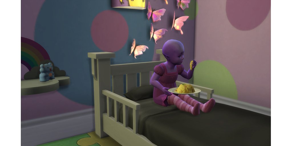 raereigames's tweet photo. Toddlers like eating on their beds. #messySheets #toddlerchallenge #TheSims4 https://t.co/7f53Syga1K