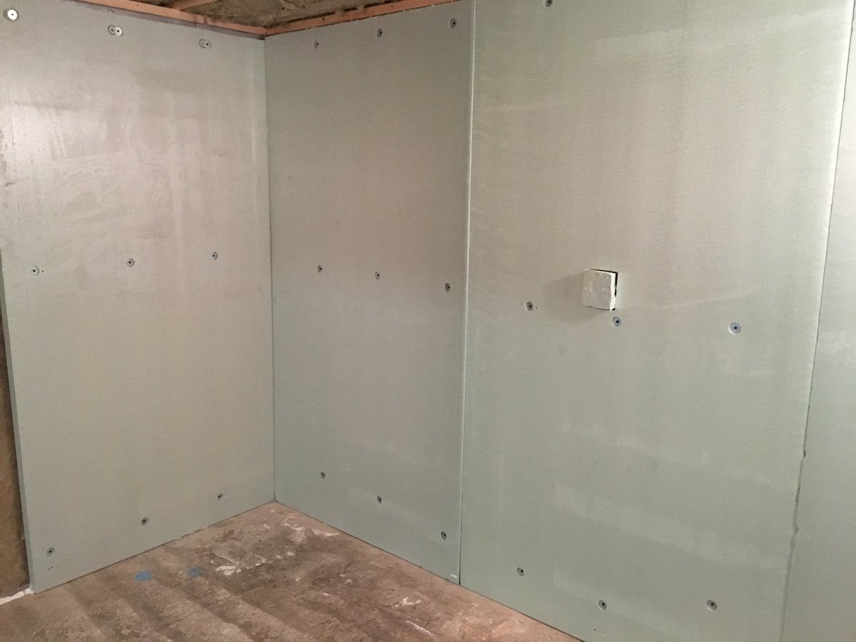 cobblehaus's tweet photo. Wrapping up construction ... walk-in cooler almost done.  Brewing to start in the next week or 2.  Targeting early March to open!! https://t.co/wh8pUlCJPL