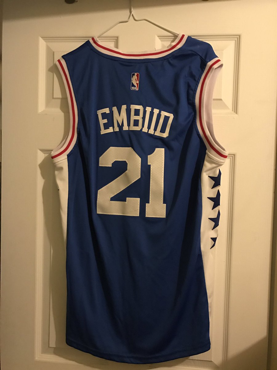 76erz_'s tweet image. Giving away a @JoelEmbiid jersey. Must RT and follow and be sure to vote for Joel Embiid #NBAVOTE