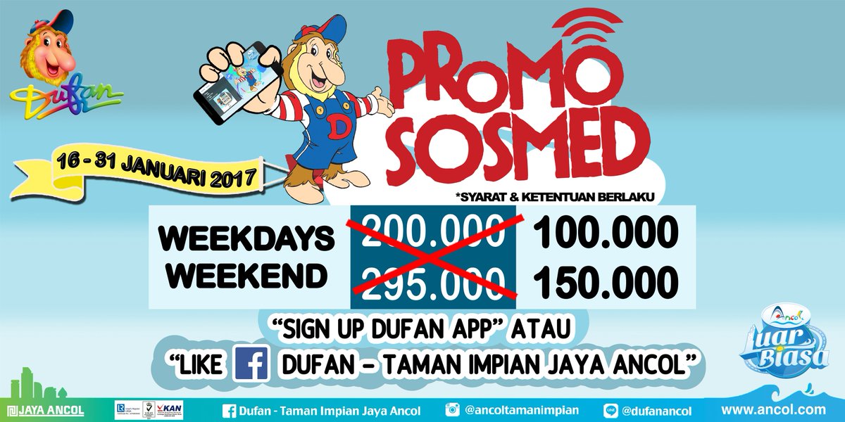 Ancol Taman Impian On Twitter Ayoooo Gunakan Promo