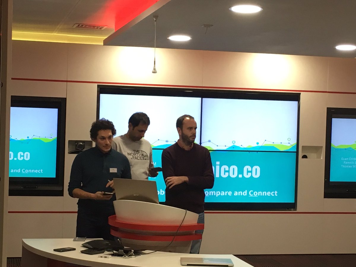 InnovateMK's tweet photo. Team No 7: Raico are all geared up for the final pitch to the dragons #SWMK17 #StartupWeekendMiltonKeynes https://t.co/PRP7dBLohh
