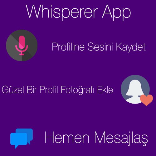 Whisperer_App's tweet photo. Bu app.da yazmak yasak 😂 Sadece sesini kullanabilirsin. Hemen mesajlaş ve sevilini bul 😘 https://t.co/A3ydEoKzop 
#SevgilimOlmuyorÇünkü https://t.co/5dRrCuLpWl