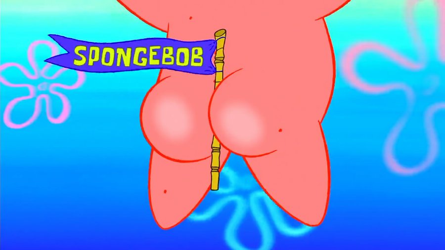 BBPublicAccess's tweet image. NEWS: Local starfish, called Patrick Star (@Patrick_Star) flew around Bikini Bottom naked with a @SpongeBob flag.