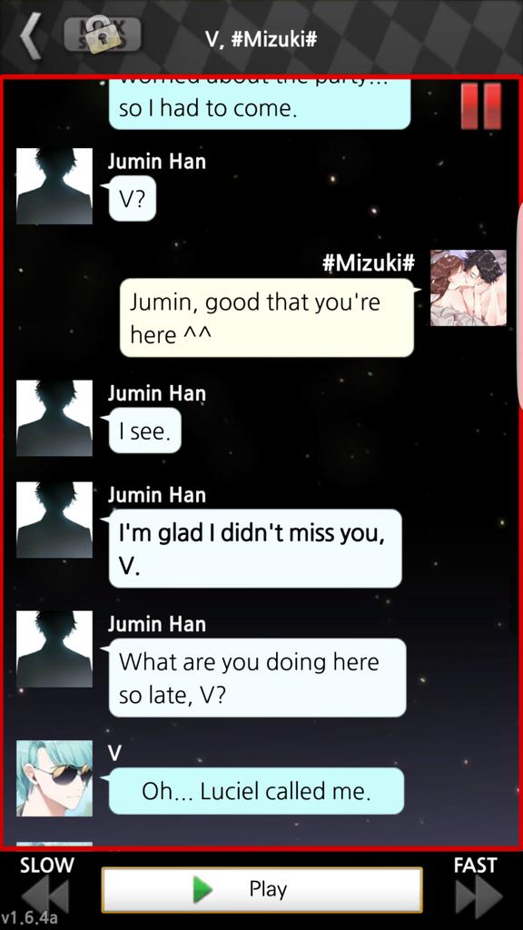 iwasfineym's tweet photo. Lo chiamavano Jumin l'invisibile...

No ma sul serio dov'è il suo nome. Ci siamo solo io e V. 😱 Mistero 😱
#jumin #mymes https://t.co/e9PSX1vt4x