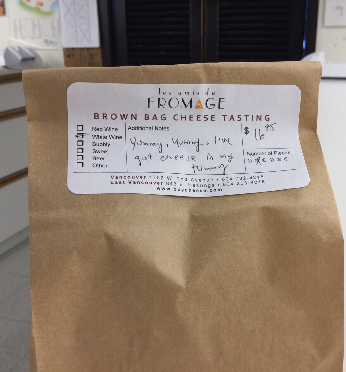kits_LADF's tweet photo. Come by to pick up one of our mystery brown bag! Pairs well white wine 🥂🧀 https://t.co/mWg3JGoEMg