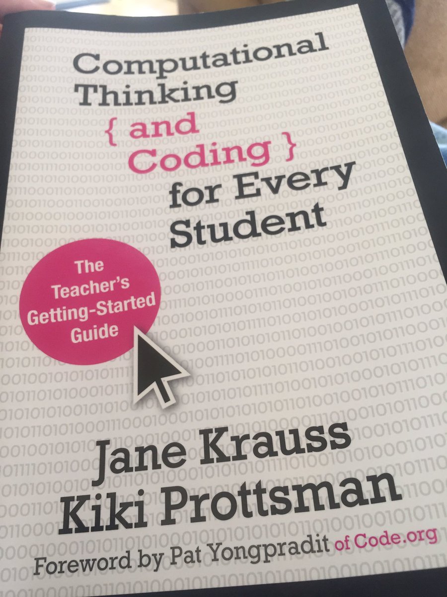 5 snow days = serious reading time and I love this resource for #CSforAll Thank you <a href="/Kiki_Lee/">Kiki_lee</a> and #JaneKrauss