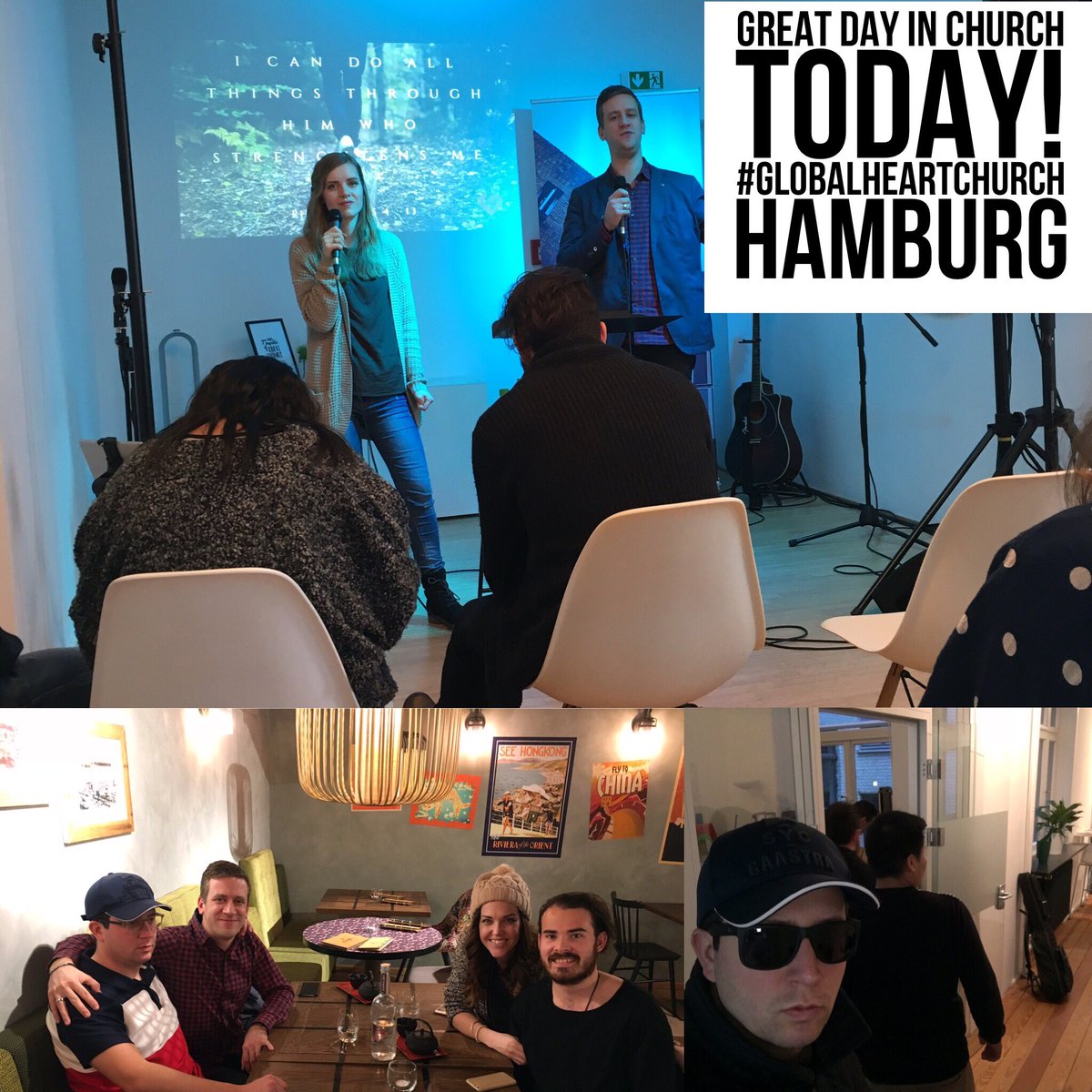 MBMarcusBrumme's tweet photo. Great day in church today. #hamburg #church #sunday #bringthepraise https://t.co/f6vTiSXrGR