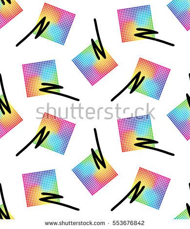 Cat_illustrator's tweet image. shutterstock.com/ru/image-vecto… #Print #abstract #Seamless_pattern #rainbow #80s #90s #webpunk #vaporwave #kitsch #aesthetic