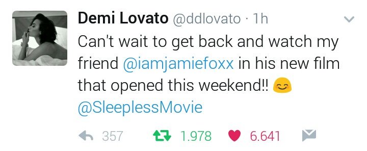lovatoESP's tweet photo. Demi vía twitter. https://t.co/1cUuuGts0N