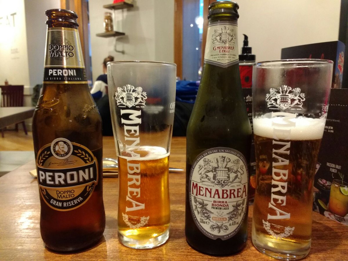DoctororcMD's tweet photo. Tasty & refreshing #beer, especially the left one! #BeerinLove #beeroclock #beercaptain #beerpedia #beerme #italiansdoitbetter #ItalianDays https://t.co/8LIxG2rGP1
