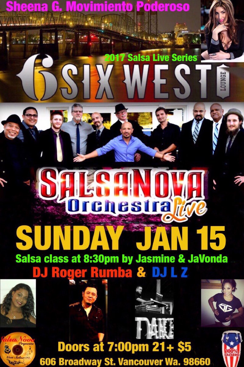 Looking forward to tonight! <a href="/sixwestlounge/">Six West Lounge</a> <a href="/SalsanovaPdx/">SalsanovaPdx</a> <a href="/mixxedrose/">mixxedROSE</a>   <a href="/DJOSO503/">DJ OSO</a> @PdxUrbano <a href="/_tgoddess/">TGGODDESS</a> 🎼💃🏾👠