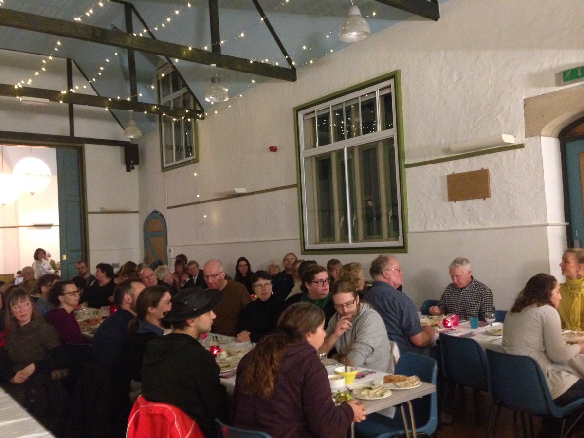 SponsorRefugee's tweet photo. Amazing event organised by @BathRefugees where newly resettled Syrians prepared tasty food and had great time with locals. #RefugeesWelcome https://t.co/Qp7Rpwie4A
