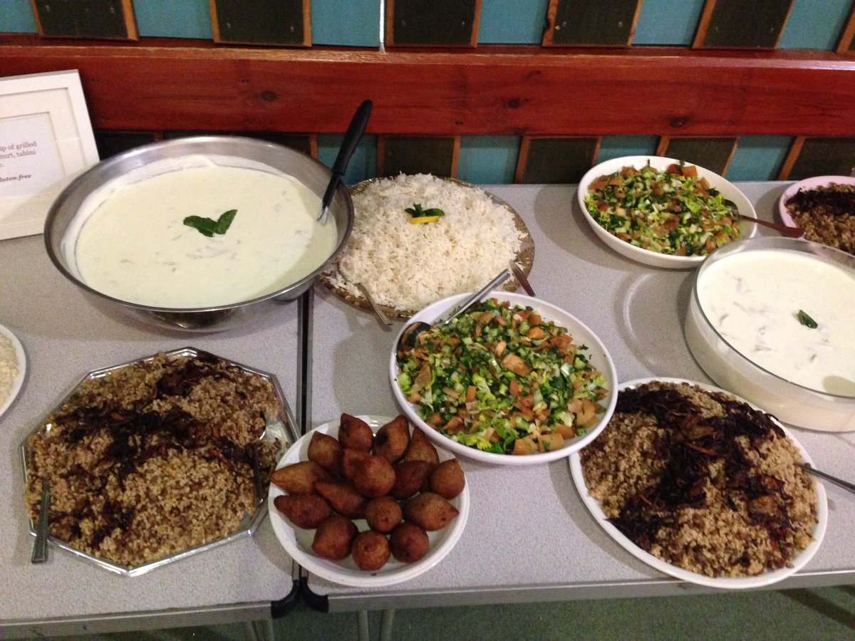 SponsorRefugee's tweet photo. Amazing event organised by @BathRefugees where newly resettled Syrians prepared tasty food and had great time with locals. #RefugeesWelcome https://t.co/Qp7Rpwie4A