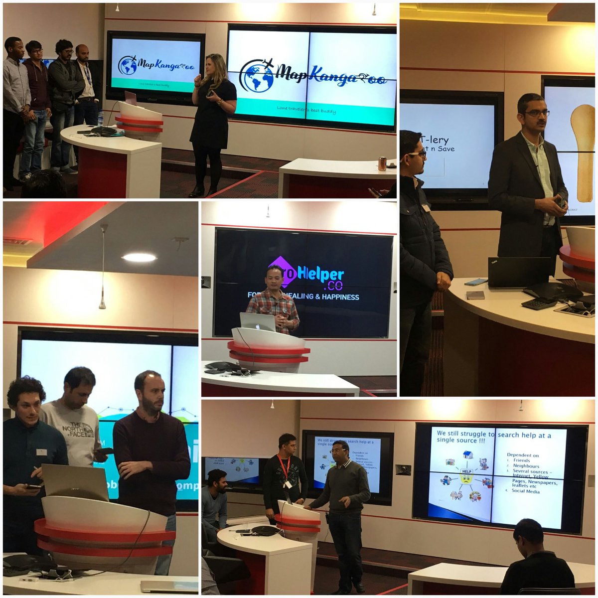 tweet_pd's tweet photo. Pitches done!
10 #Entrepreneurs 1 #Winner 
Time for #Dragons to decide the winner 
Amazing Energy @InnovateMK @tech_mahindra https://t.co/MjKLgB07le