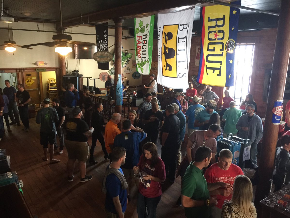 Cranking it up at Barleys <a href="/GreenvilleSc/">ME Ross</a> Biggest Little Beerfest! #wow #amazing #craft #beer