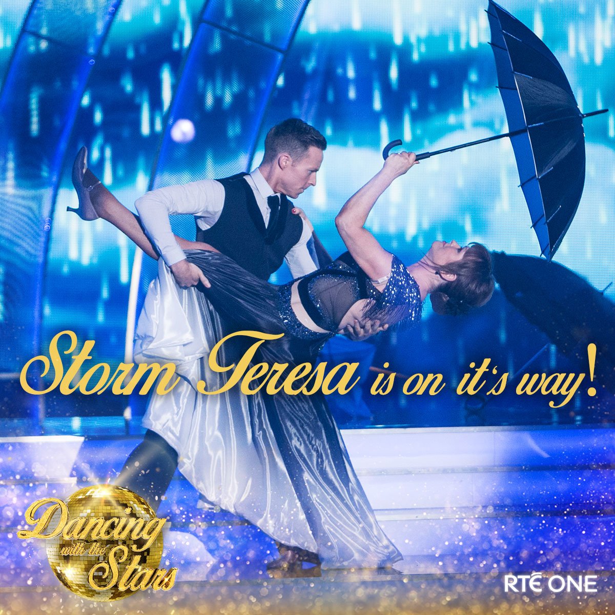 RTEOne's tweet photo. Brewing up a storm @TeresaMannion! #DWTSIrl https://t.co/MRCd4MqRix