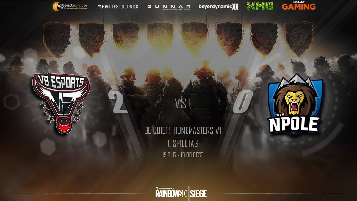VBeSportsHQ's tweet photo. [#Homemasters] by @PlayingDucks 
We defeat 'Team NPole' 2:0, GG!
Next week, we'll face 'Team Randy'
#VBArmy https://t.co/3IqXx7c9KZ