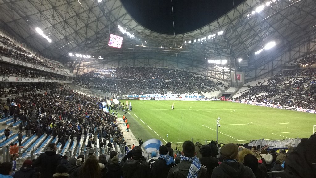 HuadTwit's tweet photo. En direct du stade vélodrome OM-Monaco. Allez les minots !!! https://t.co/1jfSPp7tVz
