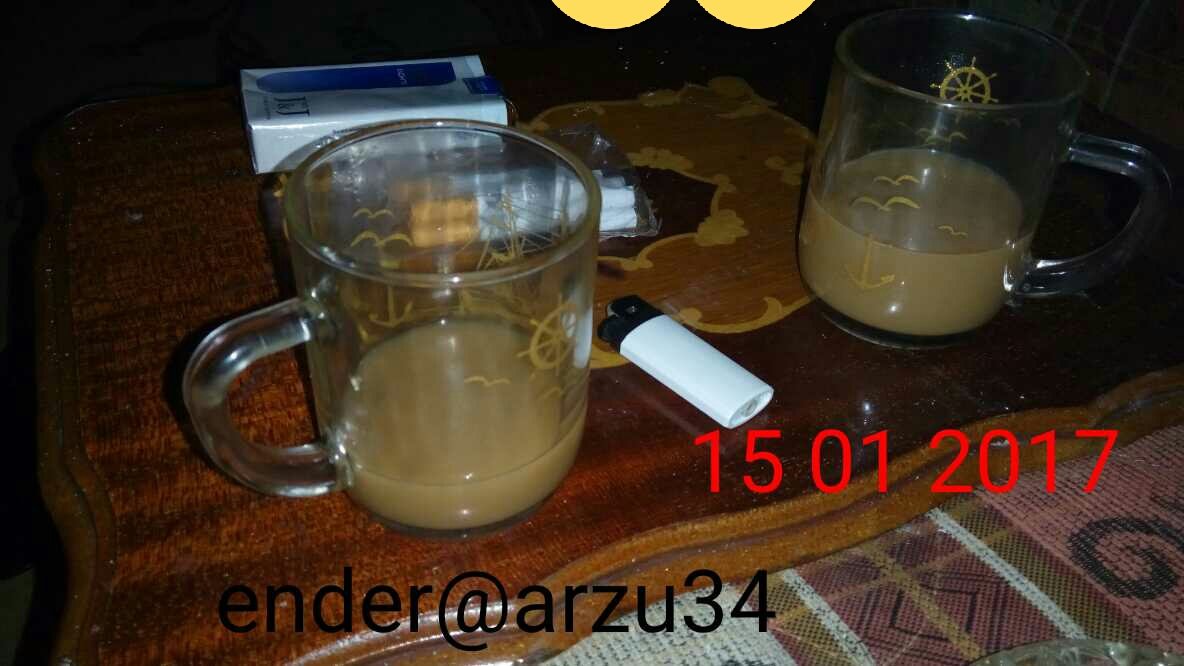 Eşimle kahve molası