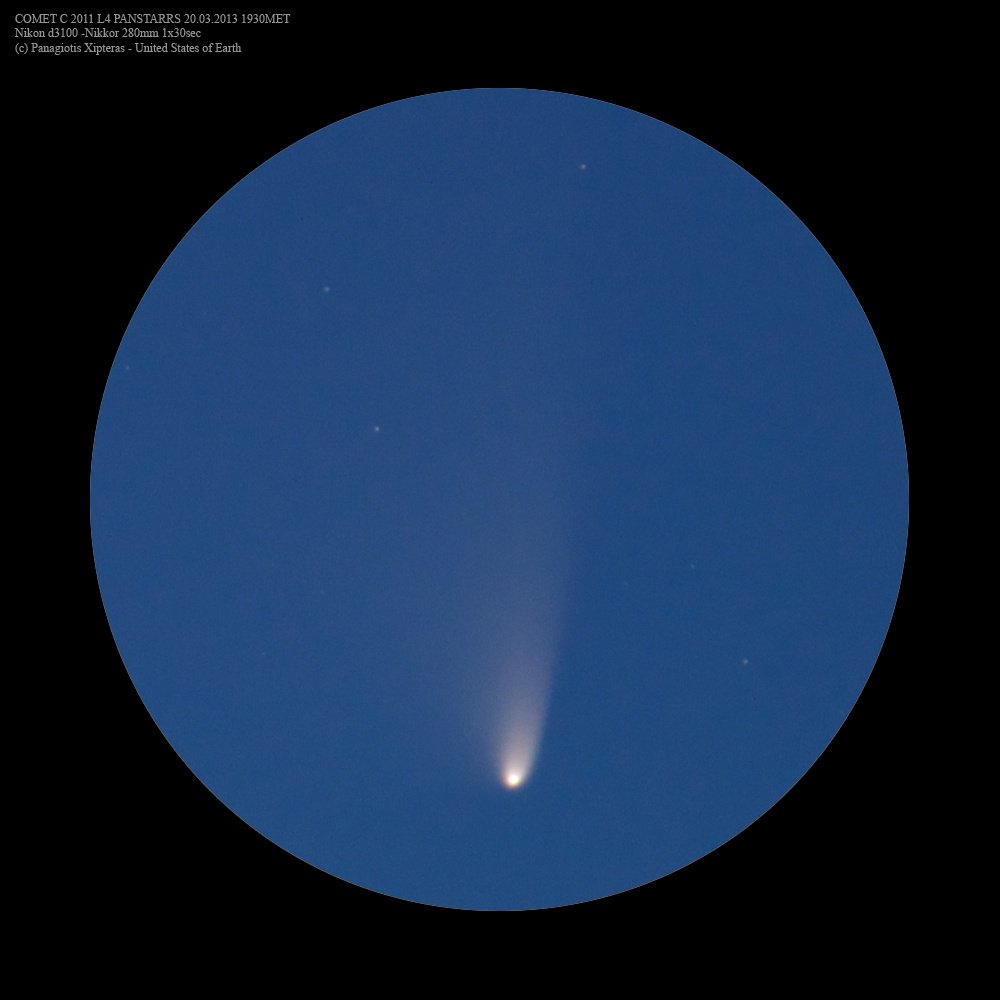 xipteras's tweet image. That was the #Comet C2011 L4 #PANSTARRS #astrophotography #Nikon #nightsky #sky #astronomy