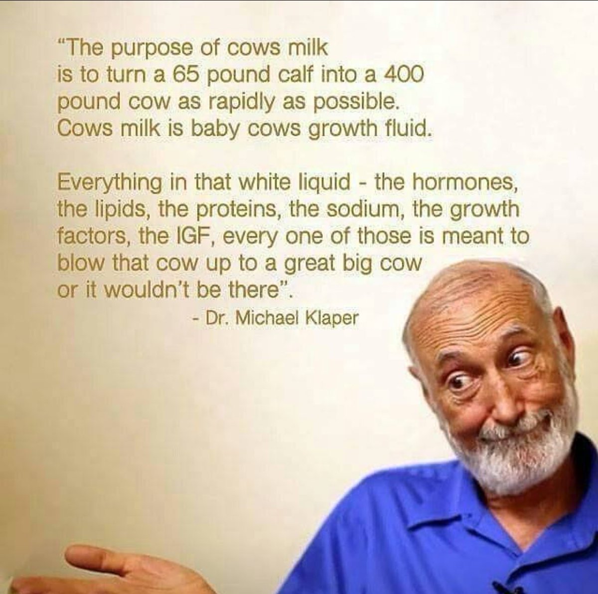 Cowspiracy's tweet photo. Not your mom, not your milk. https://t.co/doCd7gJrPN