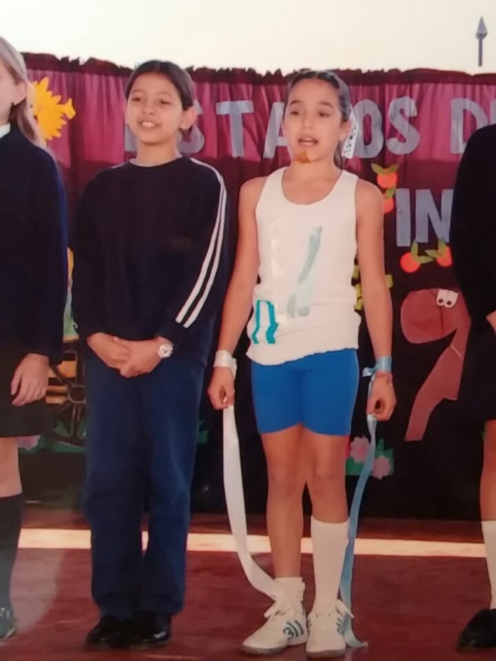 EppiAguilera's tweet photo. Jajajajaajjaajjaja las cosas que uno encuentra en el baúl de los recuerdos 😂😂 nostras re cantábamos @AguusJara  (por qué así las medias) https://t.co/jOenM8PXke