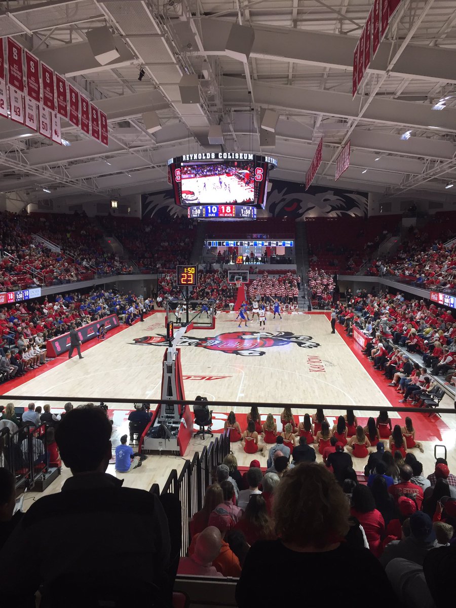 Go Pack!! Women taking on Duke!