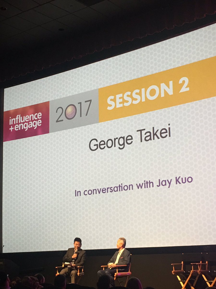 servespring's tweet image. #socialmedia #InfluencerMarketing #servespring NYC Social Media Conference with @GeorgeTakei