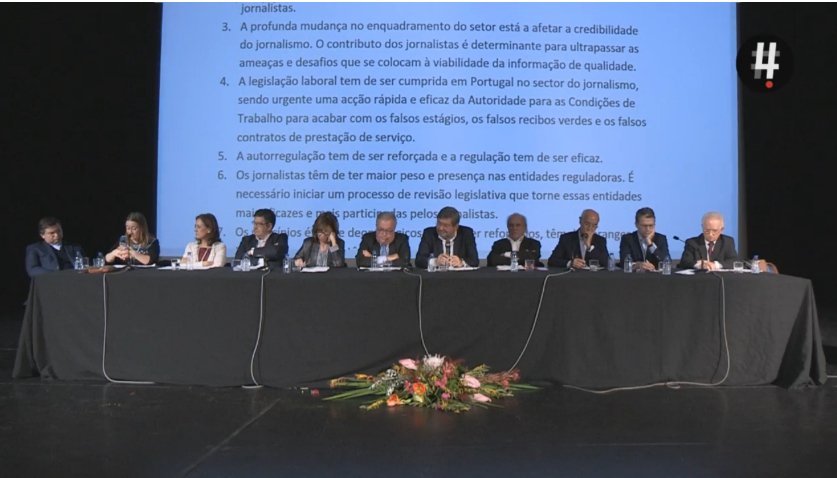 Sofia Branco refere preocupações expressas durante o #4CJP, incluindo relatos mto duros de situações de precariedade q são uma ilegalidade