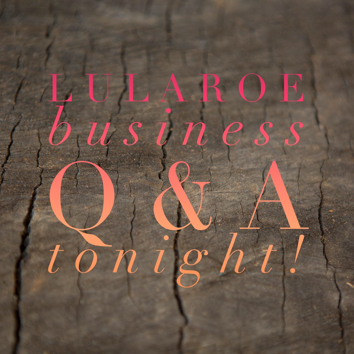 lularoejonleah's tweet photo. Live LuLaRoe business Q&amp;A tonight in our FB info group 
https://t.co/mK8EifTUfN #LuLaRoe https://t.co/kQc8D39B9r