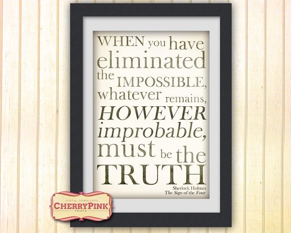 CherryPinkPrint's tweet photo. Sherlock said it so it must be true!

#sherlock #bbcsherlock #sherlockquote #etsy #quoteprint #quote #wallart #digitalprint #homedecor https://t.co/IAQtCanBGW