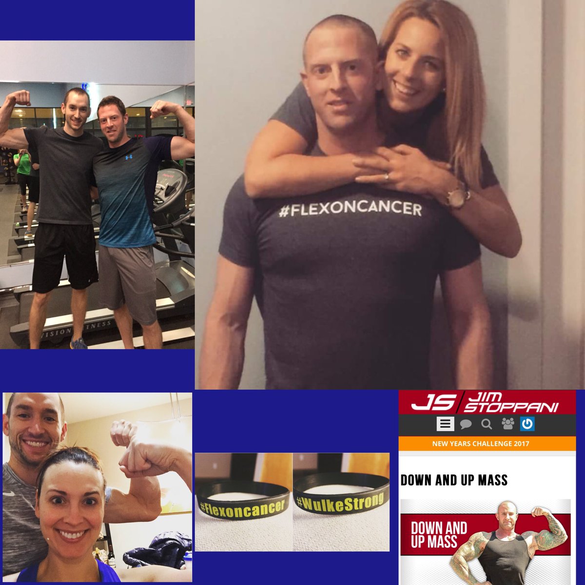 jmanPT's tweet photo. Brett has completed one of three cycles of his treatment! If you are interested in helping us #flexoncancer please message me. https://t.co/YNbrVEID0h
