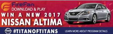 MHayesTravel's tweet photo. Download the FireFan Sports App and play #NFL #NFLPlayoffs for entry to win 2017 NIssan Altima. Download at https://t.co/7al1ESh6Um https://t.co/uicRNLdl8O