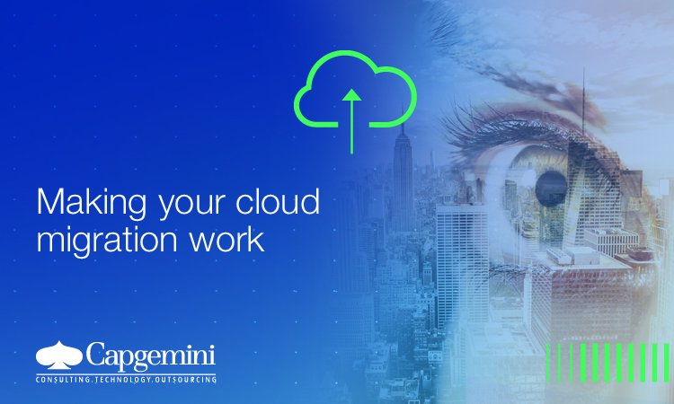 Capgemini's tweet photo. Video: Begin your journey to a cloud-first way of working with a workload assessment https://t.co/4L9XBl8gcC #CloudChoice https://t.co/qni9uA0SGS