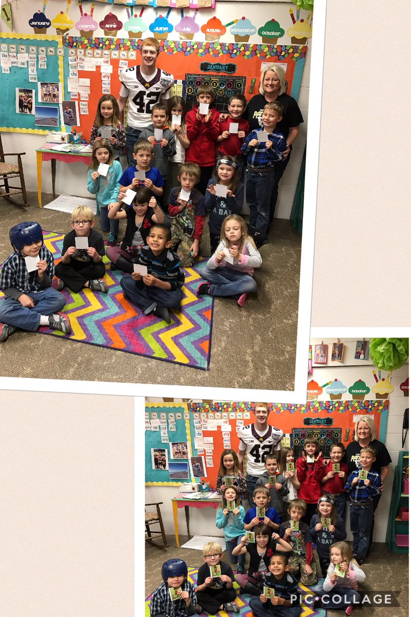 mrsschilowsky's tweet photo. We had some awesome guests this week! Thank you Justin and Mrs. J! #thankyou #gogophers https://t.co/Hg6m2gnHxN