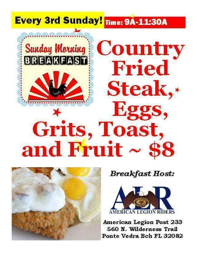 ALR233FL's tweet photo. Yummy breakfast by the @FloridaLegion Riders Chapter 233!  Every 3rd Sunday of the month!  #breakfast #alr233fl #legionfamily #legionriders https://t.co/LyD7td52YM
