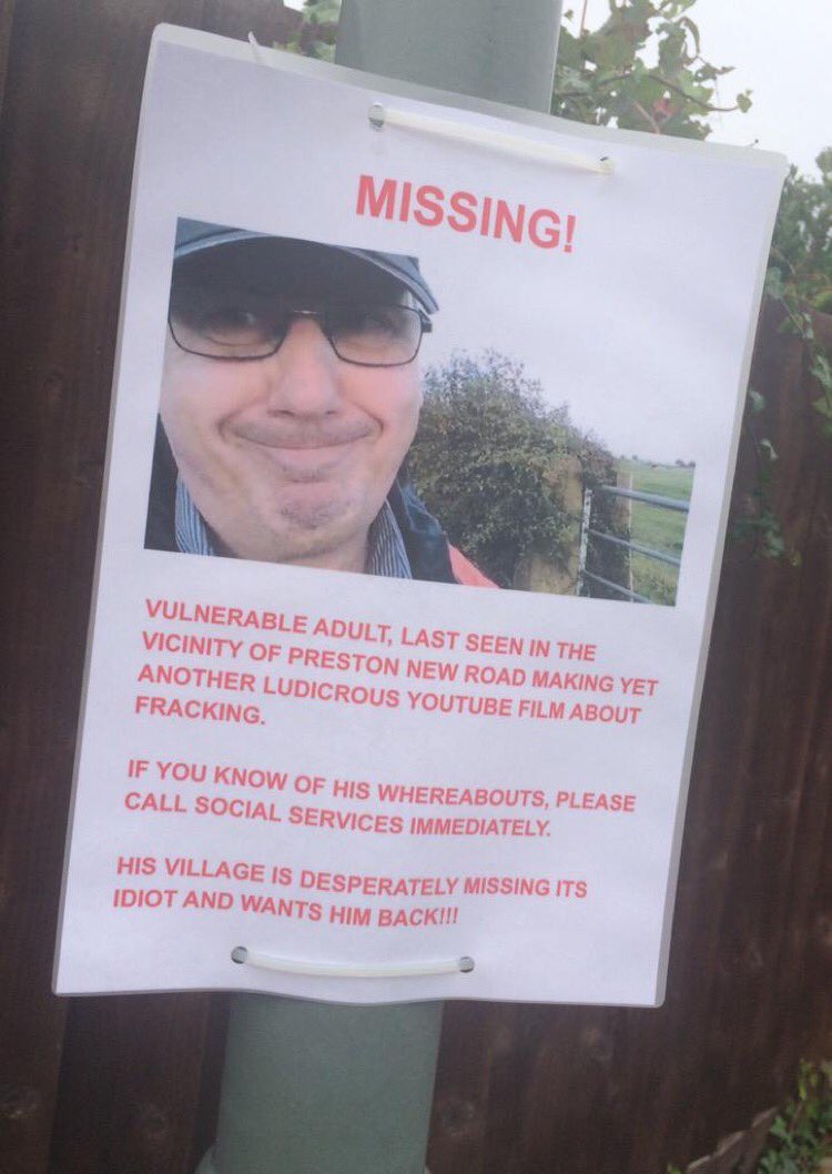 Aunty_Fracker's tweet photo. There's more on that missing person appeal here poppets. Please share, his village needs him xxx https://t.co/OOVk6P4WCy