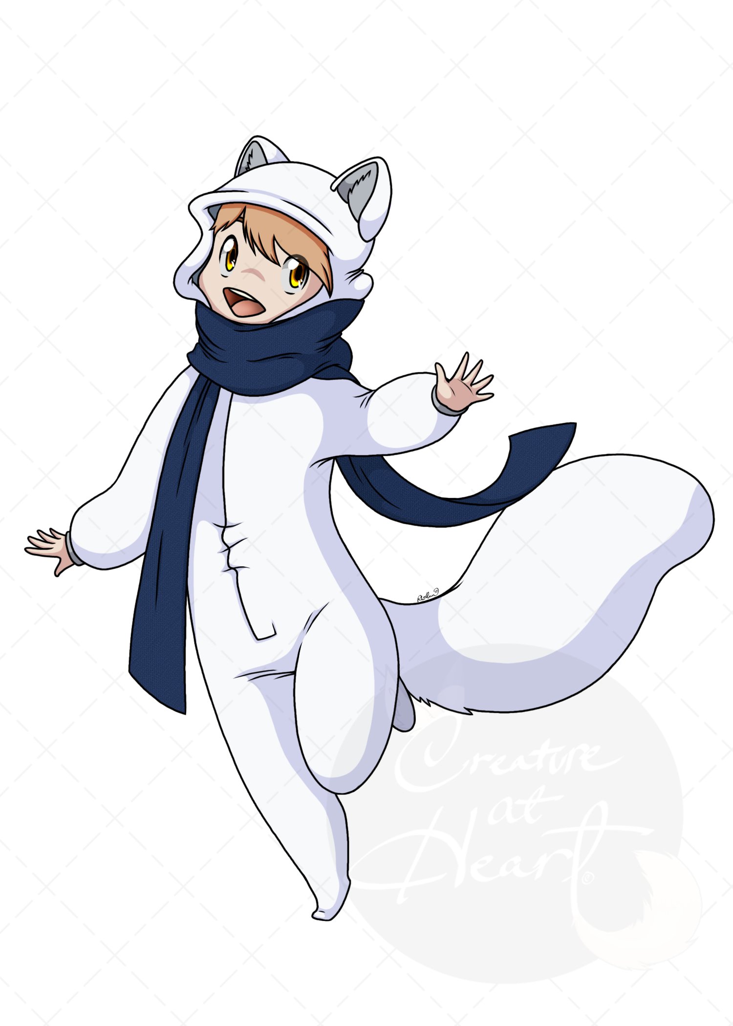 Cute fox online onesie