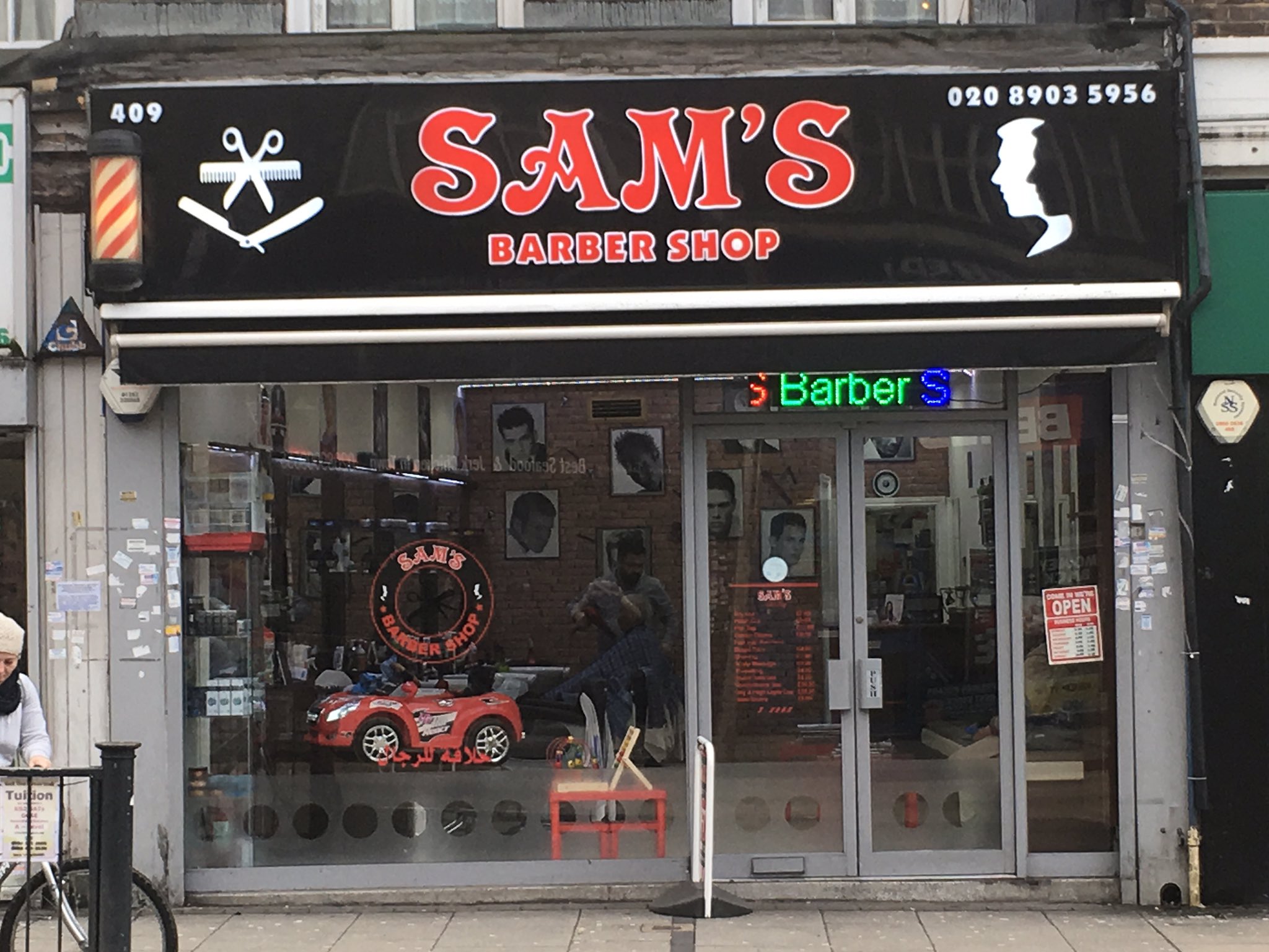 Sam's barber sale
