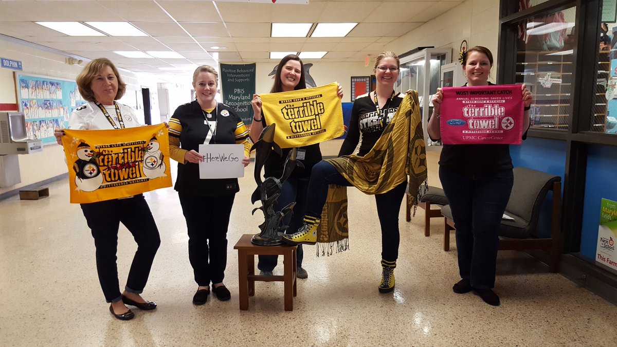 CHandte33's tweet photo. Cheering on our Steelers from Caroline County MD this divisional playoff weekend!  #SteelerNation  #HereWeGo https://t.co/twCtMJtzGW