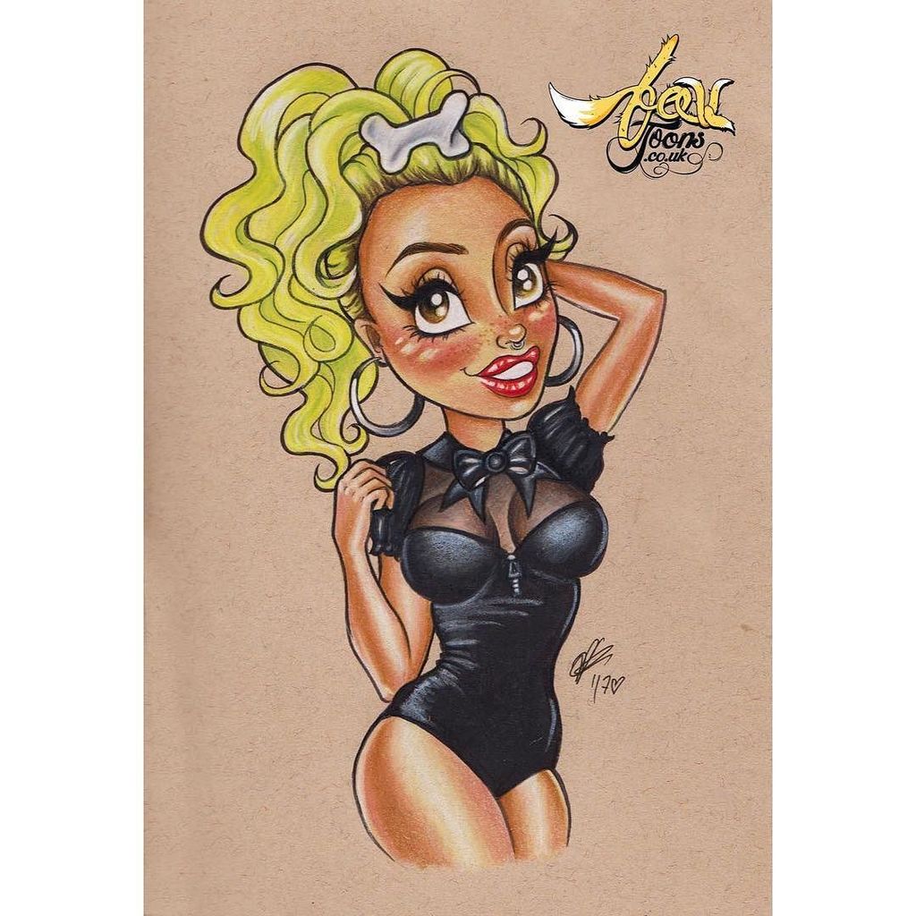 Sunday funday of drawing #foxtoons stumbled across <a href="/interrobangbang/">Manny</a> Instagram page and cou… ift.tt/2ivm6Yz