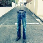 立ち姿が凛々しすぎw寒波越えのデニム!
